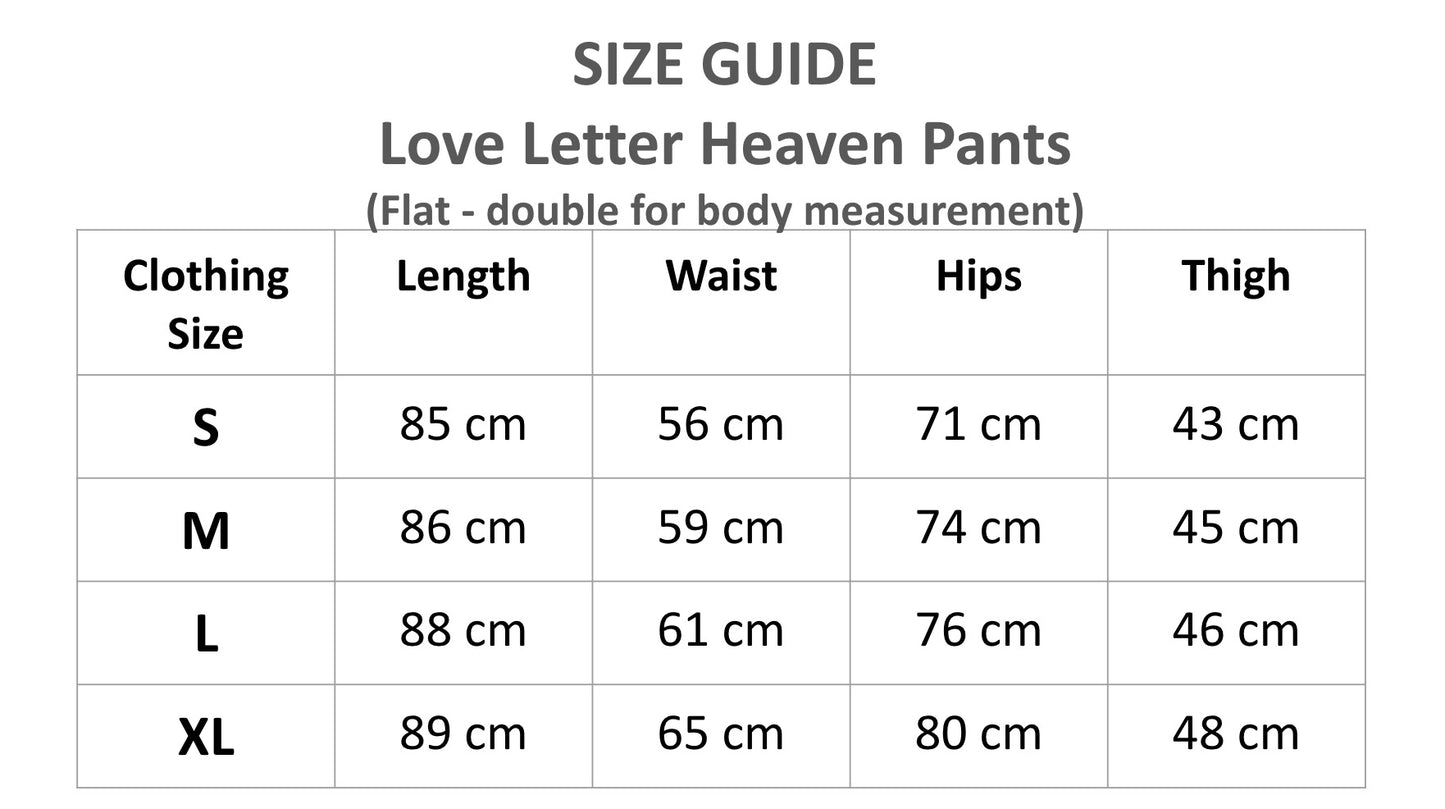 Love Letter Heaven Pants