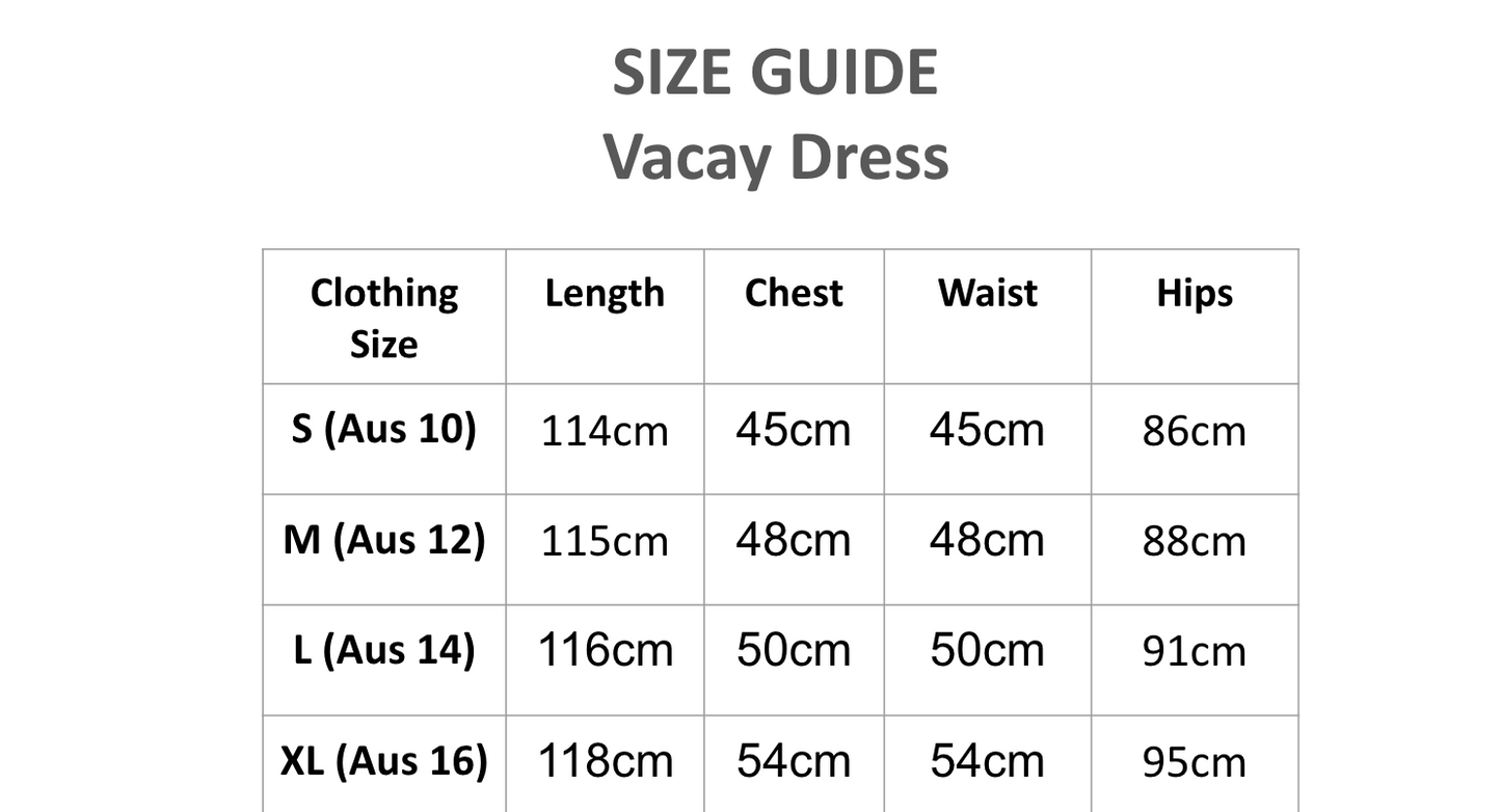 Whitsunday Vacay Dress
