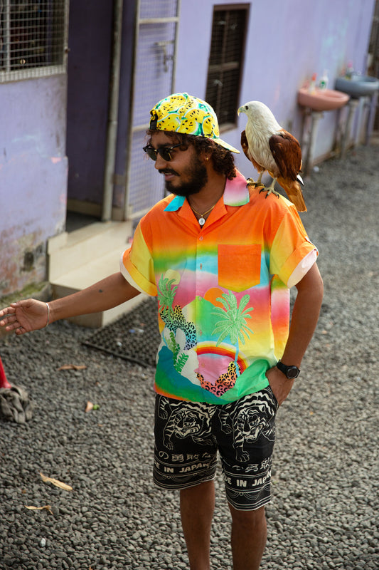 Tiger Island Boxy Shirt