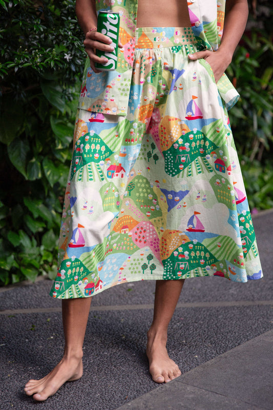 Valley of the Cavoodles Saturday Skirt